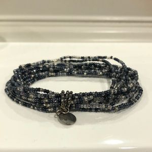 Chan Luu bracelet (gray/navy/silver)